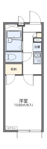 レオパレスローズの間取り画像