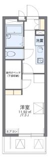 レオパレスメゾン MⅡの間取り画像