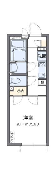 クレイノカサ リリオⅢの間取り画像
