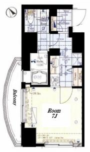 コンシェリア芝公園D’sの間取り画像