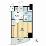 コンシェリア芝公園D’sの間取り画像