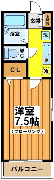 クルーズ和泉の間取り画像
