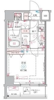 クレヴィスタ中野新橋Ⅱの間取り画像