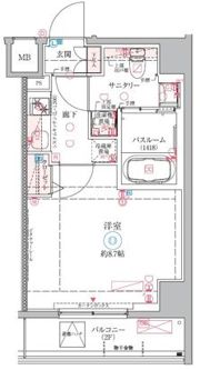 クレヴィスタ中野新橋Ⅱの間取り画像