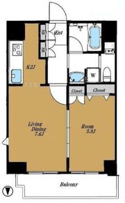 ブライズ戸越公園の間取り画像
