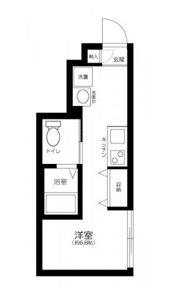 ソルナクレイシア吉祥寺本の間取り画像