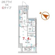K－COURT押上の間取り画像