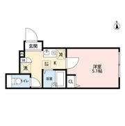 バーミープレイス東伏見の間取り画像