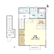 コモド本木の間取り画像