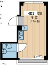 ヴィッツアーク大森Ⅱの間取り画像