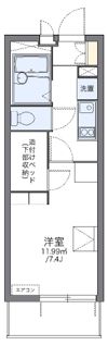 レオパレスK＆Hの間取り画像