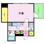 パレステュディオ銀座一丁目の間取り画像