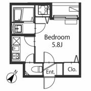 クラーロ三軒茶屋の間取り画像