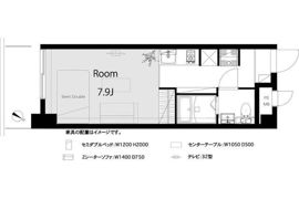 サンハイツ西早稲田の間取り画像