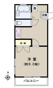 展雲荘の間取り画像