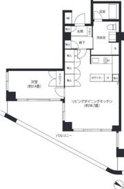 ヒューリック浅草一丁目の間取り画像