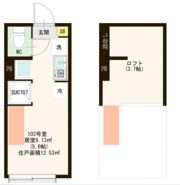 メゾン・コウ 西中の間取り画像