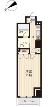 プラティーク清澄白河の間取り画像