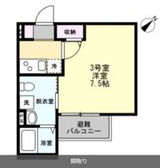 ベイルームグラン川崎の間取り画像