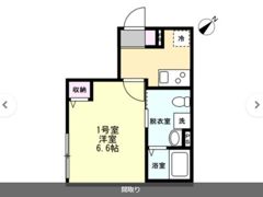 ベイルームグラン川崎の間取り画像