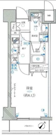 グリフィン横浜・グランビスタの間取り画像