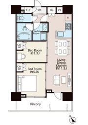 REFRAME5Asakusabashiの間取り画像