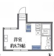 ヴァンテジオ蒲田の間取り画像