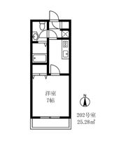 ベルケン北馬込の間取り画像