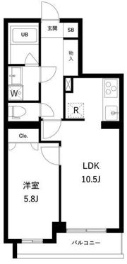 アーバンパーク蒲田南Ⅰの間取り画像