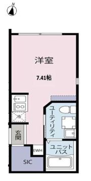 BEL FIORE SANCHAの間取り画像