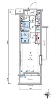 リヴシティ本羽田の間取り画像