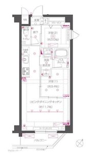 ZOOM下丸子の間取り画像