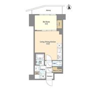 コンフォリア竹ノ塚イーストの間取り画像