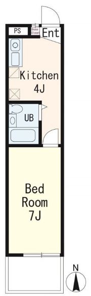 駒場ハイツの間取り画像