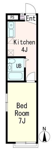 駒場ハイツの間取り画像