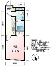 ジョワ西大井の間取り画像