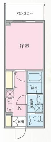 プライマル西大井グリーンの間取り画像