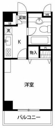 ルース中野の間取り画像