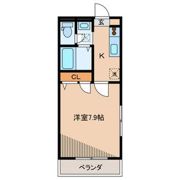 ダイヤモンドフラッツⅡの間取り画像