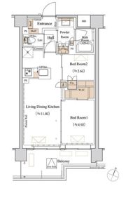ブランシエスタ西馬込の間取り画像