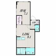 メゾンアサガの間取り画像