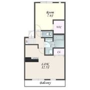 シャノワールの間取り画像