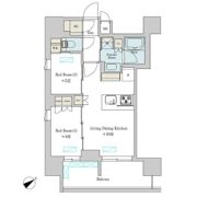 Brillia ist 大井町の間取り画像