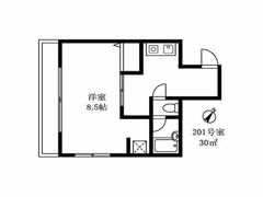 松林堂SK第3マンションの間取り画像