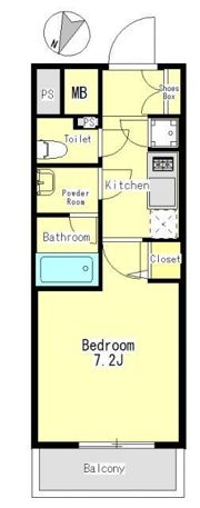 フュージョナル両国TREの間取り画像