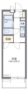 レオパレスグランドールの間取り画像