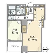 シティタワーズ豊洲ザ・ツイン サウスタワーの間取り画像