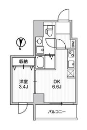 LUNIQ亀戸の間取り画像