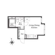 ルクレ馬込の間取り画像