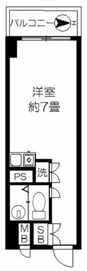 レジデンス上野の間取り画像